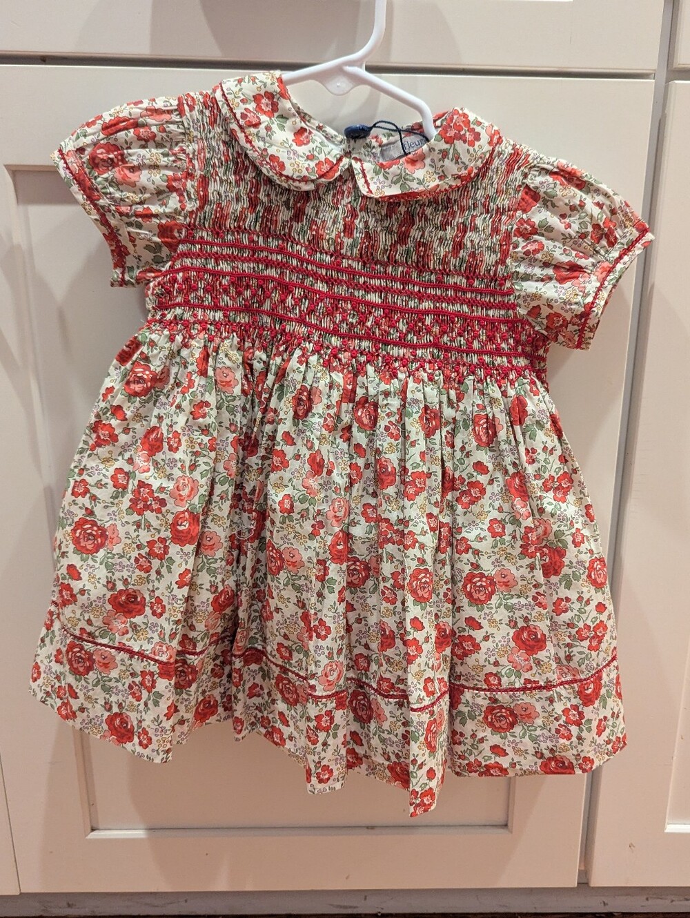 Fleurisse Emma Liberty Floral Smocked Dress - 18M NWT